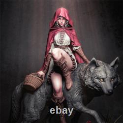 Red Riding Hood Unassembled Unpainted 3D Printing Resin Model Kits Garage Kits