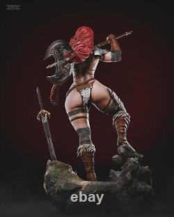 Red Sonja Sculpture (300mm) /3D Printed/Unpainted/Unassembled/GK/ZEZ