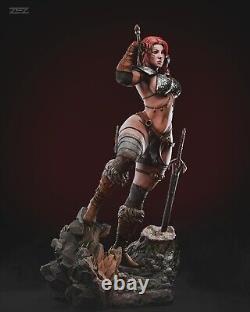 Red Sonja Sculpture (300mm) /3D Printed/Unpainted/Unassembled/GK/ZEZ