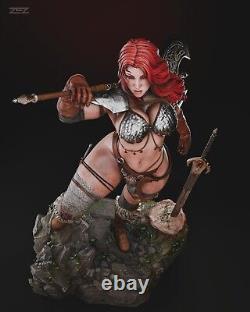 Red Sonja Sculpture (300mm) /3D Printed/Unpainted/Unassembled/GK/ZEZ