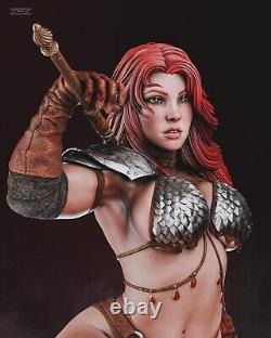 Red Sonja Sculpture (300mm) /3D Printed/Unpainted/Unassembled/GK/ZEZ