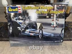 Revell California Charger AA/Fuel Dragster 116 Model Kit Open Box Complete 2005