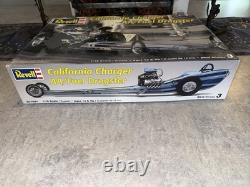 Revell California Charger AA/Fuel Dragster 116 Model Kit Open Box Complete 2005