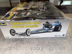 Revell California Charger AA/Fuel Dragster 116 Model Kit Open Box Complete 2005