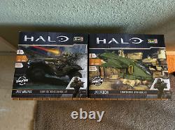 Revell Snaptite Build and Play Halo USNC Warthog 85-1766 Halo 5 Pelican 85-1767