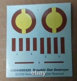 Revell Star Wars Republic Star Destroyer Venator Model Kit 85-6445 Sealed Parts