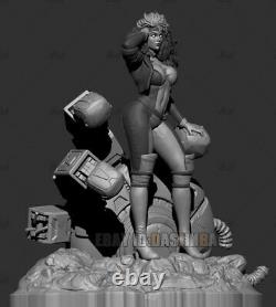 Rogue Anna X-men 3D Printing Model Kit Unpainted Unassembled 30cm GK