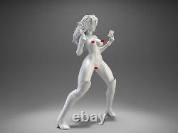 Rogue Sexy Girl Resin Model 3D printing Kit Unpainted Unassembled GK NSFW