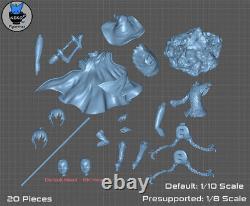 Roxy 3D Printing Unassembled Unpainted Model Kits Resin Garage Kits