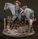 Ruby Colt Unassembled Unpainted 3D Printing Resin Model Kits Garage Kits