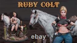 Ruby Colt Unassembled Unpainted 3D Printing Resin Model Kits Garage Kits