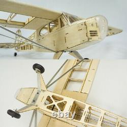 S2301 Balsa Wood RC Airplane 1200mm J3 CUB Unassembled KIT DIY Flying Model J5T6