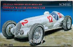 SCM 120 Grman W125 Grand Prix car GP 25th July 1937