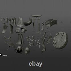 SENKO SAN Unassembled Unpainted 3D Printing Resin Model Kits Garage Kits H31CM