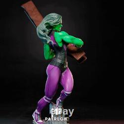 SHE HULK Unassembled Unpainted 3D Printing Resin Model Kits Garage Kits