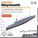 SSC350520S-A 1/350 Military Model Kit HMS Weymouth Class Light Cruiser Full Hull