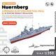 SSMODEL 1/350 565S Military Model Kit German Nuernberg Light Cruiser Full Hull