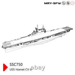 SSMODEL 1/350 Military Model Kit USS Hornet CV-8 Aircraft Carrier Full Hull