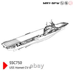 SSMODEL 1/350 Military Model Kit USS Hornet CV-8 Aircraft Carrier Full Hull