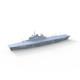 SSMODEL 1/400 Military Model Kit HMS Audacious Class Aircraft Carrier WATERLINE