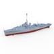 SSMODEL 1/72 Military Model Kit HMS River Class Spey K246 Frigate FULL HULL