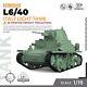 SSMODEL SS16680 1/16 Military Model Kit Italy L6/40 Light Tank
