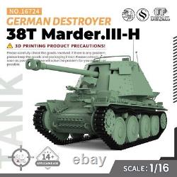 SSMODEL SS16724 1/16 Military Model Kit German 38T Marder. III-H Destroyer