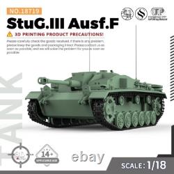 SSMODEL SS18719 1/18 Military Model Kit StuG. III Ausf. F