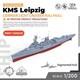 SSMODEL SSC200564S-A 1/200 Model Kit German KMS Leipzig Light Cruiser FULL HULL