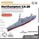 SSMODEL SSC350553S-A Model Kit USS Northampton CA-26 Heavy Cruiser FULL HULL
