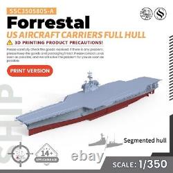 SSMODEL SSC350580S-A 1/350 Military Model Kit USN Forrestal Aircraft Carriers Fu