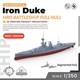 SSMODEL SSC350591S-A 1/350 Military Model Kit HMS Iron Duke Battleship Full Hull