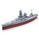 SSMODEL SSC350701S-A 1/350 Military Model Kit IJN Ise 1941 Full Hull
