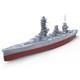 SSMODEL SSC350702S-A 1/350 Military Model Kit IJN FUSO 1944 Full Hull
