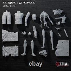 Saitama Tatsumaki 3D Printing Unassembled Unpainted Resin Model Kits Garage Kits