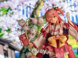Sakura Miko Unassembled Unpainted Resin Model Kits Garage Kits