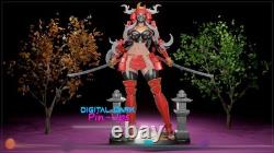 Samurai Girl 3D Printing Unassembled Unpainted Model Kits Garage Kits