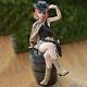 Scale 1/9 Unpainted COWGIRL LIVE Unassembled Resin Cast Figure Garage Kit Model