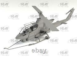 Scale model kit 1/32 ICM 32063 US Helicopter AH-1G Arctic Cobra Plastic model