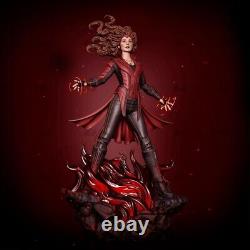 Scarlet Witch Unassembled Unpainted 3D Printing Resin Model Kits Garage Kits