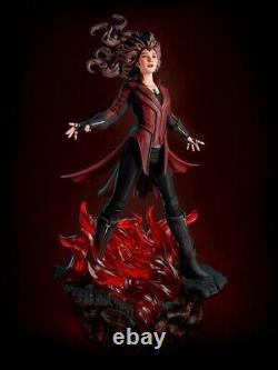 Scarlet Witch Unassembled Unpainted 3D Printing Resin Model Kits Garage Kits