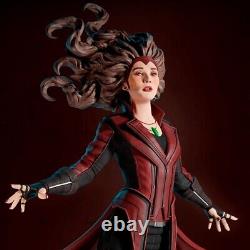 Scarlet Witch Unassembled Unpainted 3D Printing Resin Model Kits Garage Kits