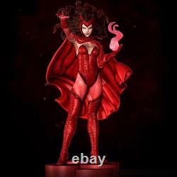Scarlet Witch Unpainted Resin Model Kits Unassembled 3D Printed 1/6 H35cm