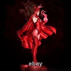 Scarlet Witch Unpainted Resin Model Kits Unassembled 3D Printed 1/6 H35cm