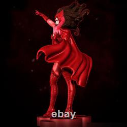 Scarlet Witch Unpainted Resin Model Kits Unassembled 3D Printed 1/6 H35cm