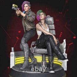 Sci-fi Punk Woman 1/12 1/8 1/6 1/4 1/3 3D Print Model Kit Unpainted Unassembled