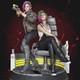 Sci-fi Punk Woman 1/12 1/8 1/6 1/4 1/3 3D Print Model Kit Unpainted Unassembled
