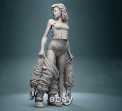 Sexy Ellen Ripley 3d Printed Model Unassembled Unpainted 1/12-1/3