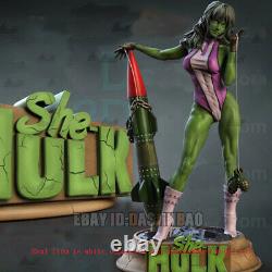 She-Hulk Unpainted 1/6 Figure 3D Print Model Kit Unassembled GK H35cm/13.7inch