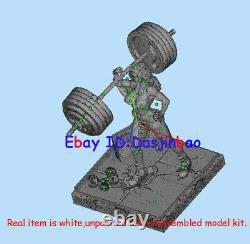 She-hulk Weightlifting 3D Print Model Figure Model Kit 1/6 Unpainted Unassembled